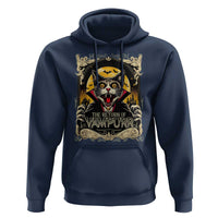 Funny Halloween Cat Hoodie The Return Of Vampurr Scary Vampire Moon Bat