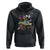 Funny Halloween Hoodie Sorta Sweet Sorta Spooky Ghost Flower Knife Murderer
