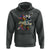 Funny Halloween Hoodie Sorta Sweet Sorta Spooky Ghost Flower Knife Murderer