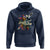 Funny Halloween Hoodie Sorta Sweet Sorta Spooky Ghost Flower Knife Murderer
