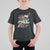 Funny Halloween T Shirt For Kid Sorta Sweet Sorta Spooky Ghost Flower Knife Murderer - Wonder Print Shop