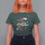 Funny Halloween T Shirt For Women Sorta Sweet Sorta Spooky Ghost Flower Knife Murderer - Wonder Print Shop