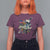 Funny Halloween T Shirt For Women Sorta Sweet Sorta Spooky Ghost Flower Knife Murderer - Wonder Print Shop