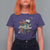 Funny Halloween T Shirt For Women Sorta Sweet Sorta Spooky Ghost Flower Knife Murderer - Wonder Print Shop