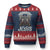Christian Biker I Ride With Jesus Ugly Christmas Sweater Religious Faith Motorcycle Rider Skull - Wonder Print Shop