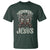 Christian Biker I Ride With Jesus T Shirt Religious Faith Motorcycle Rider Skull - Wonder Print Shop