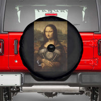 Funny Monalisa Rider Vintage Retro Motorcycle Engine Spare Tire Cover - Wonder Print Shop