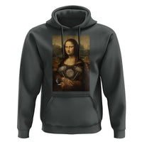 Funny Monalisa Rider Vintage Retro Motorcycle Engine Hoodie - Wonder Print Shop