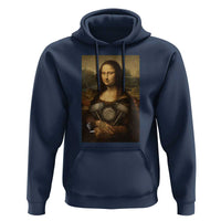 Funny Monalisa Rider Vintage Retro Motorcycle Engine Hoodie - Wonder Print Shop