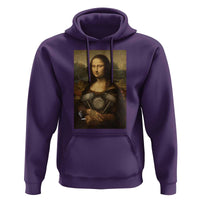Funny Monalisa Rider Vintage Retro Motorcycle Engine Hoodie - Wonder Print Shop