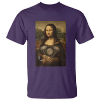 Funny Monalisa Rider Vintage Retro Motorcycle Engine T Shirt - Wonder Print Shop