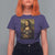 Funny Monalisa Rider Vintage Retro Motorcycle Engine T Shirt For Women - Wonder Print Shop