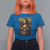 Funny Monalisa Rider Vintage Retro Motorcycle Engine T Shirt For Women - Wonder Print Shop