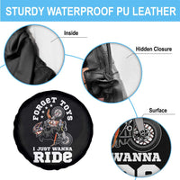 Dirt Bike Boys Spare Tire Cover Funny Forgive Toys I Just Wanna Ride Motocross Rider - Wonder Print Shop