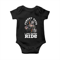 Dirt Bike Boys Baby Onesie Funny Forgive Toys I Just Wanna Ride Motocross Rider - Wonder Print Shop