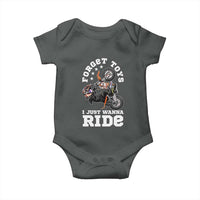 Dirt Bike Boys Baby Onesie Funny Forgive Toys I Just Wanna Ride Motocross Rider - Wonder Print Shop