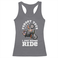 Dirt Bike Boys Racerback Tank Top Funny Forgive Toys I Just Wanna Ride Motocross Rider - Wonder Print Shop