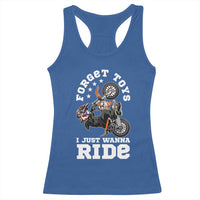 Dirt Bike Boys Racerback Tank Top Funny Forgive Toys I Just Wanna Ride Motocross Rider - Wonder Print Shop