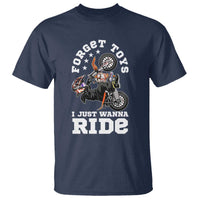 Dirt Bike Boys T Shirt Funny Forgive Toys I Just Wanna Ride Motocross Rider - Wonder Print Shop