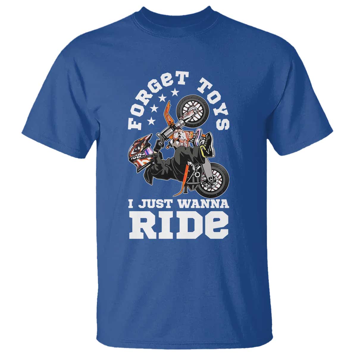 Dirt Bike Boys T Shirt Funny Forgive Toys I Just Wanna Ride Motocross Rider - Wonder Print Shop