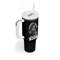 Dirt Bike Boys Tumbler With Handle Funny Forgive Toys I Just Wanna Ride Motocross Rider - Wonder Print Shop