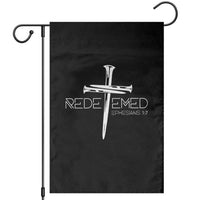Redeemed Christian Vintage Ephesians Bible Verse Redemption Garden Flag - Wonder Print Shop