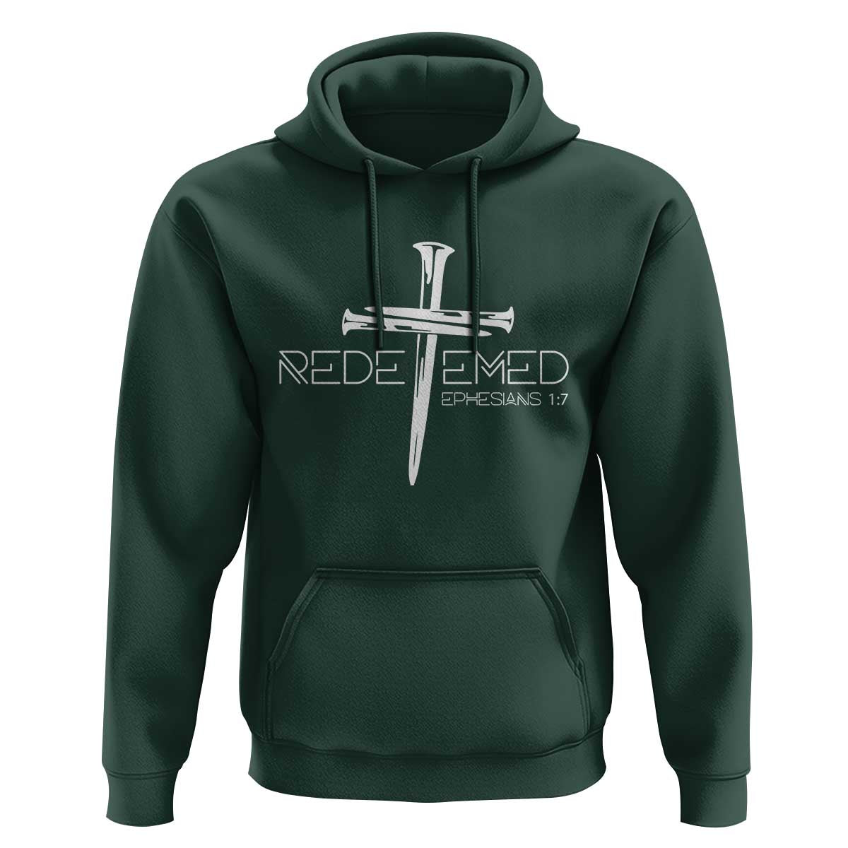 Redeemed Christian Vintage Ephesians Bible Verse Redemption Hoodie - Wonder Print Shop