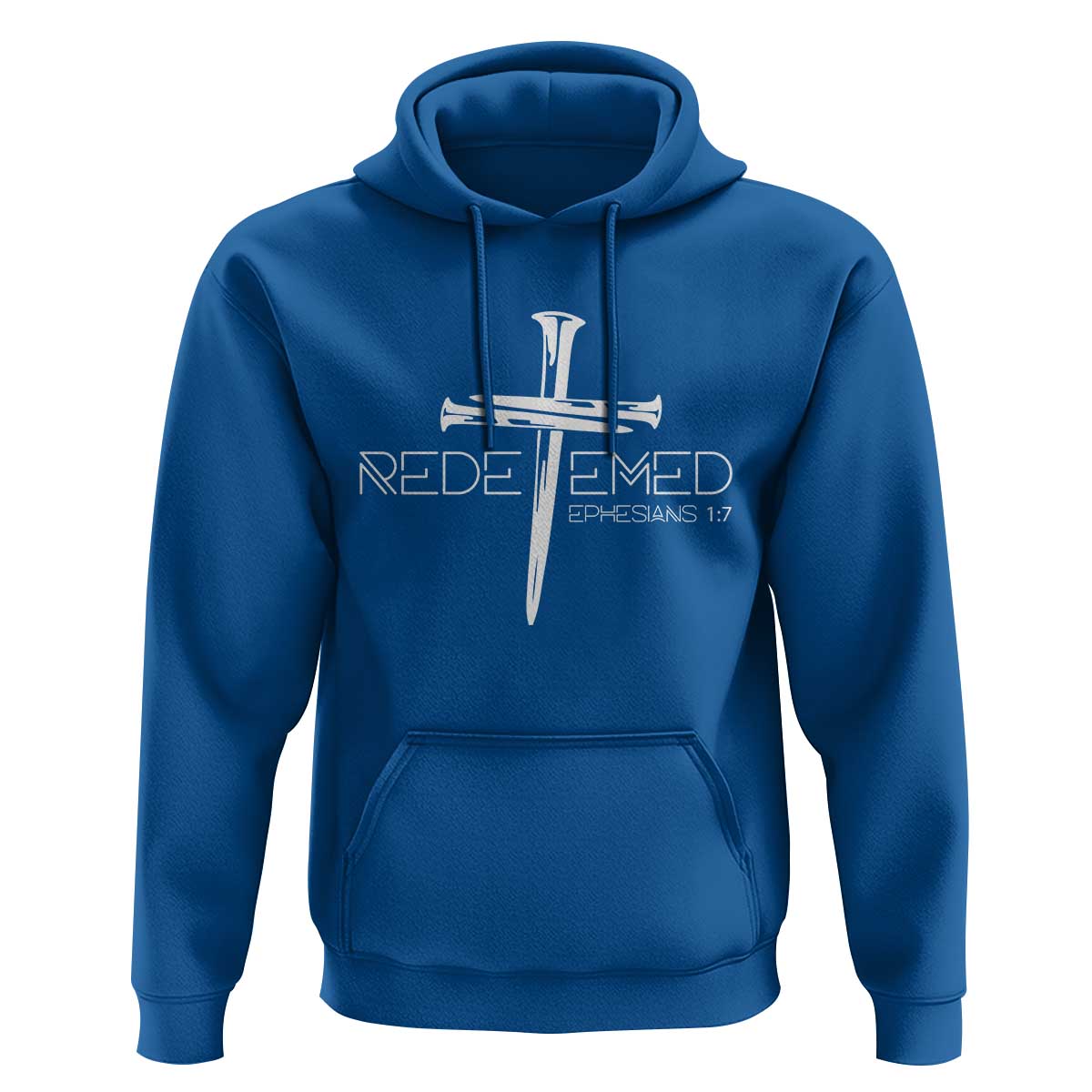 Redeemed Christian Vintage Ephesians Bible Verse Redemption Hoodie - Wonder Print Shop