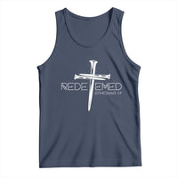 Redeemed Christian Vintage Ephesians Bible Verse Redemption Tank Top - Wonder Print Shop