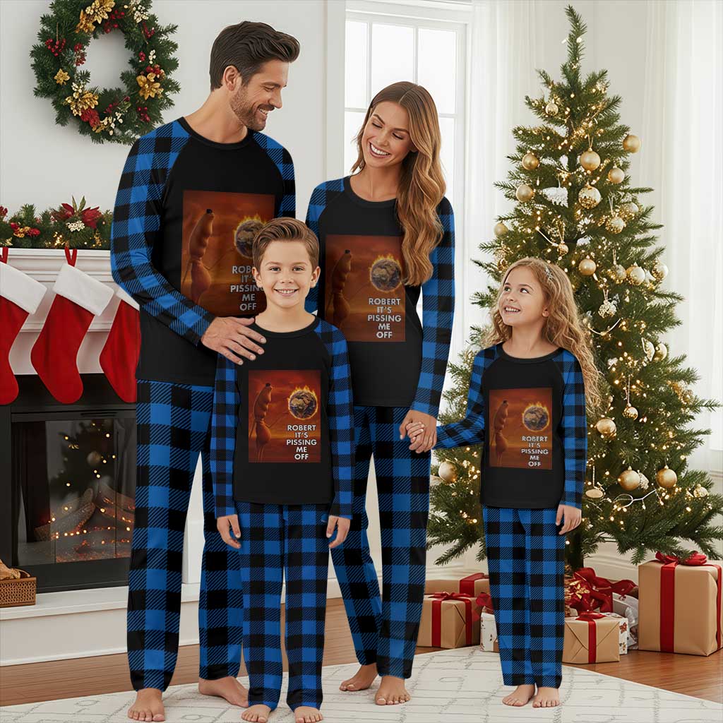 Funny Marcus Plaid Pajama Set Robert Its Pissing Me Off Worm Meme - Wonder Print Shop