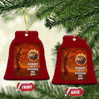 Funny Marcus Ceramic Ornament Robert Its Pissing Me Off Worm Meme - Wonder Print Shop