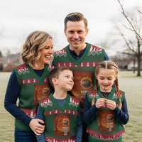 Funny Marcus V-Neck Knit Sweater Vest Robert Its Pissing Me Off Worm Meme - Wonder Print Shop