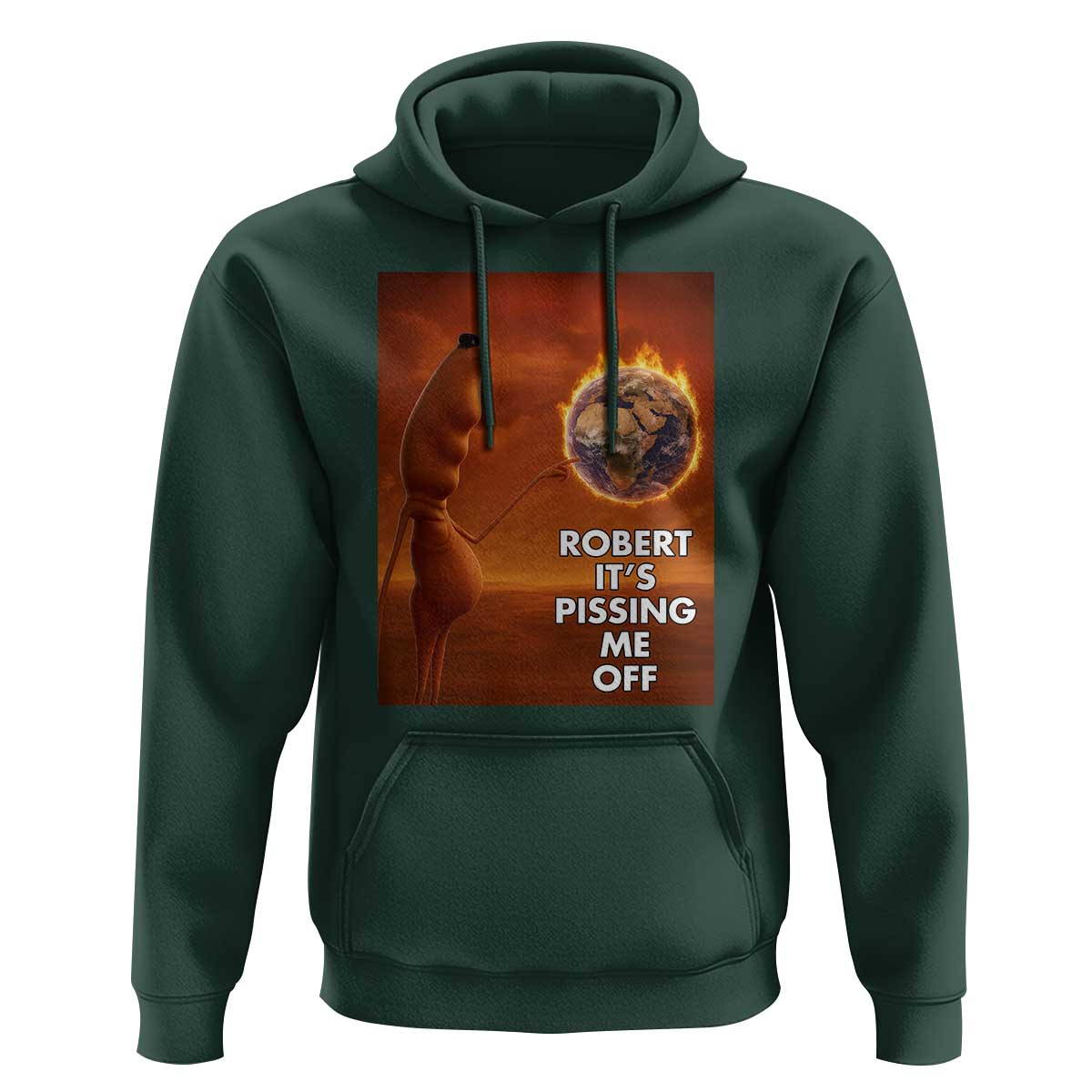 Funny Marcus Hoodie Robert Its Pissing Me Off Worm Meme - Wonder Print Shop