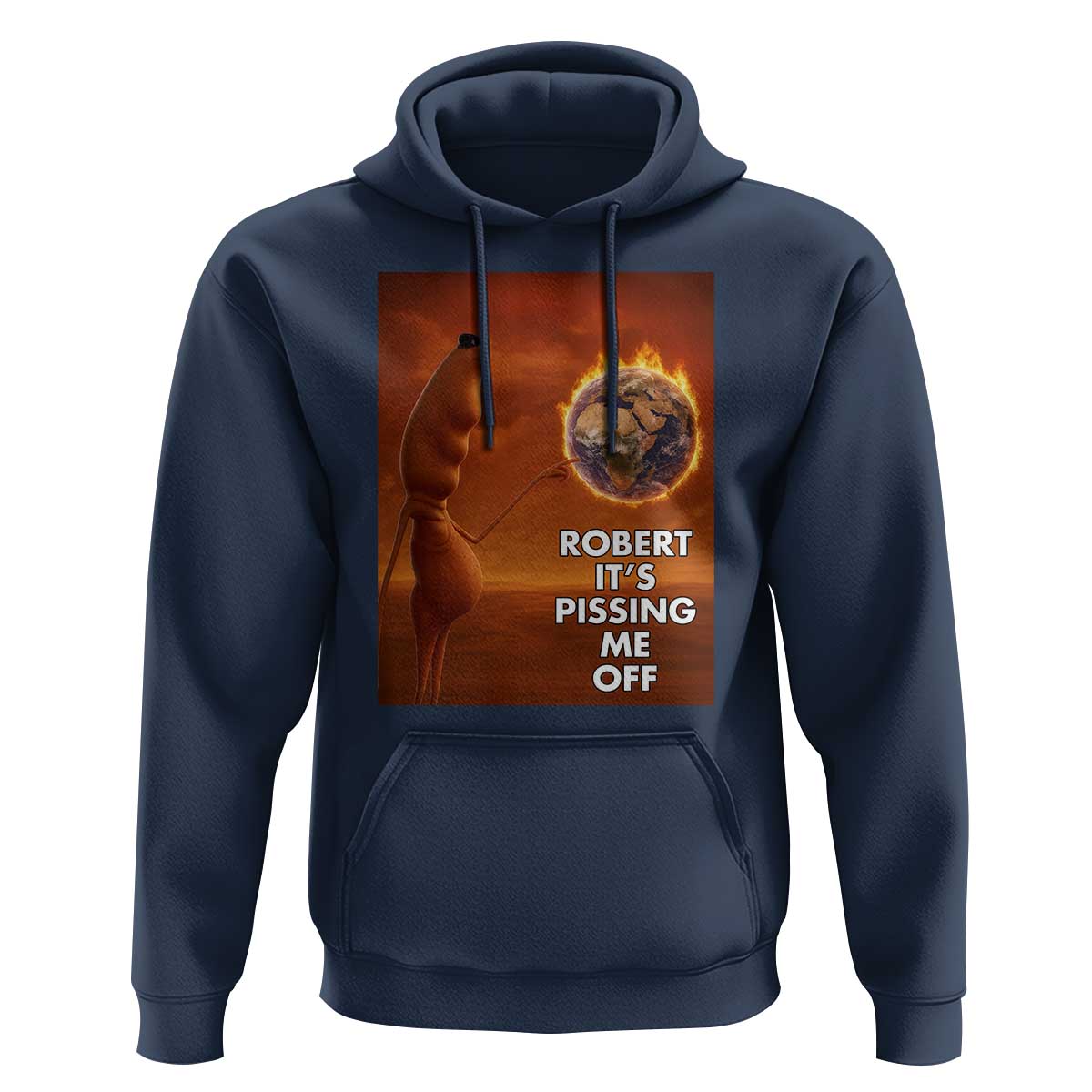 Funny Marcus Hoodie Robert Its Pissing Me Off Worm Meme - Wonder Print Shop