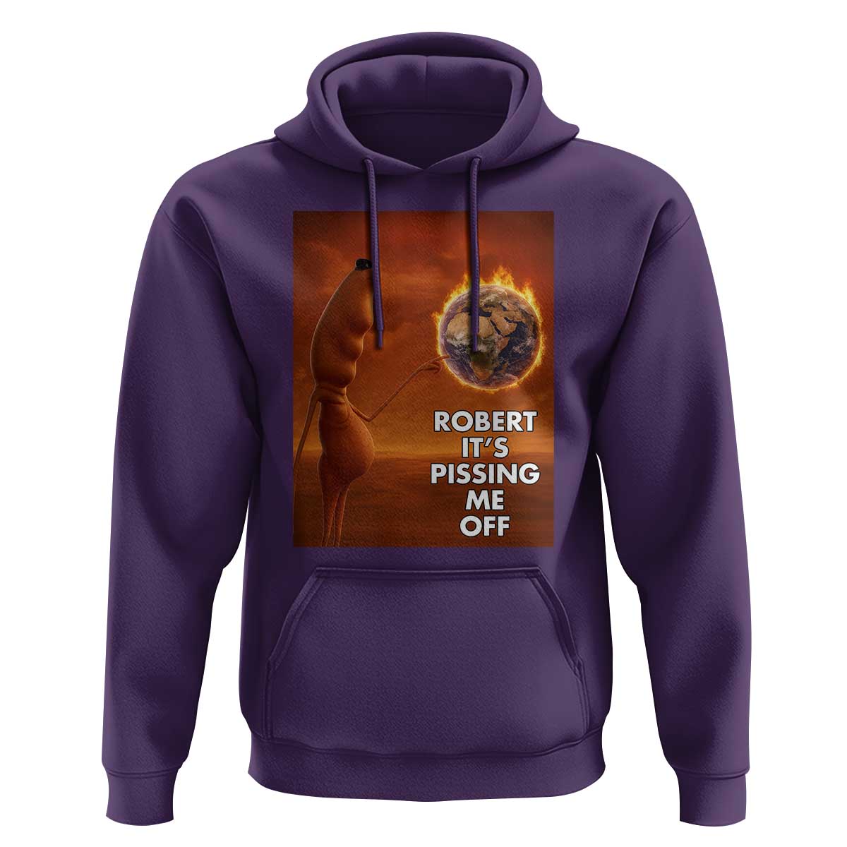 Funny Marcus Hoodie Robert Its Pissing Me Off Worm Meme - Wonder Print Shop