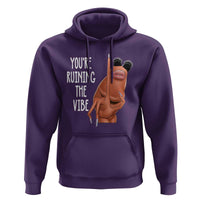 Funny Marcus Hoodie You Are Ruining The Vibe Worm Meme - Wonder Print Shop