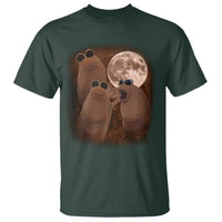 Three Marcus The Worm Moon T Shirt Funny Weird Cursed Meme - Wonder Print Shop