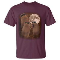Three Marcus The Worm Moon T Shirt Funny Weird Cursed Meme - Wonder Print Shop