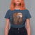 Three Marcus The Worm Moon T Shirt For Women Funny Weird Cursed Meme - Wonder Print Shop