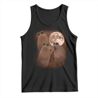 Three Marcus The Worm Moon Tank Top Funny Weird Cursed Meme - Wonder Print Shop