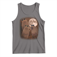 Three Marcus The Worm Moon Tank Top Funny Weird Cursed Meme - Wonder Print Shop