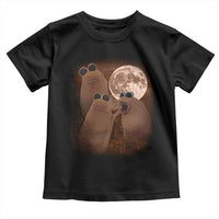 Three Marcus The Worm Moon Toddler T Shirt Funny Weird Cursed Meme - Wonder Print Shop