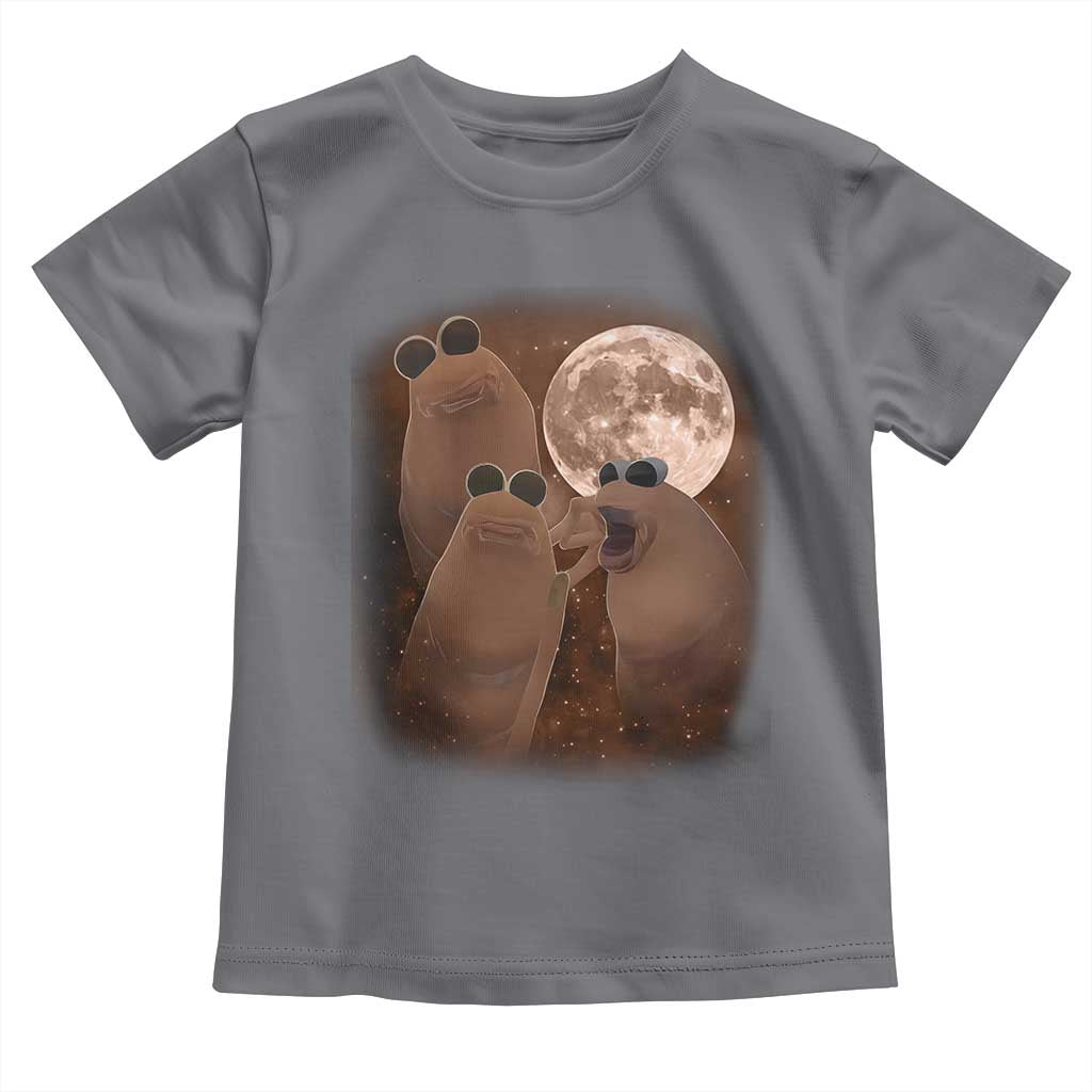 Three Marcus The Worm Moon Toddler T Shirt Funny Weird Cursed Meme - Wonder Print Shop