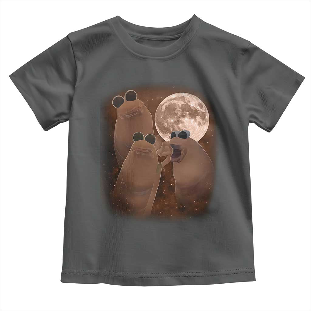 Three Marcus The Worm Moon Toddler T Shirt Funny Weird Cursed Meme - Wonder Print Shop