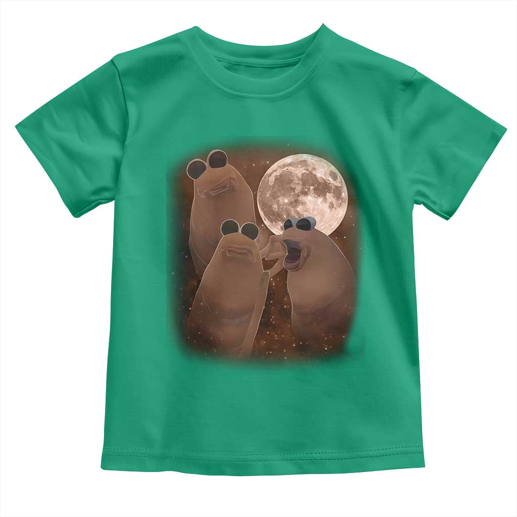 Three Marcus The Worm Moon Toddler T Shirt Funny Weird Cursed Meme - Wonder Print Shop