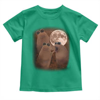 Three Marcus The Worm Moon Toddler T Shirt Funny Weird Cursed Meme - Wonder Print Shop