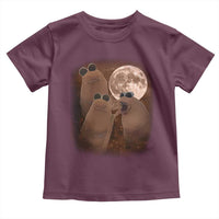 Three Marcus The Worm Moon Toddler T Shirt Funny Weird Cursed Meme - Wonder Print Shop
