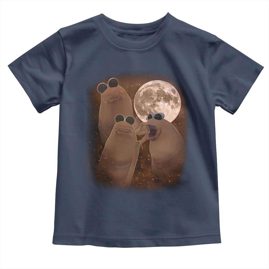 Three Marcus The Worm Moon Toddler T Shirt Funny Weird Cursed Meme - Wonder Print Shop