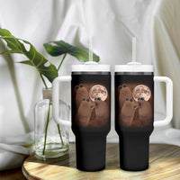 Three Marcus The Worm Moon Tumbler With Handle Funny Weird Cursed Meme - Wonder Print Shop