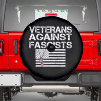 Veterans Against Fascists Spare Tire Cover Patriotic Soldier Vintage American Flag Dog Tag - Wonder Print Shop